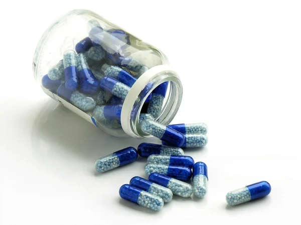 Medicina azul de potássio — Fotografia de Stock
