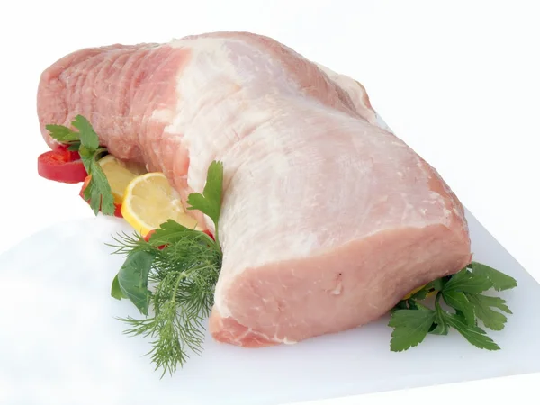 Ruwe varkensvlees — Stockfoto