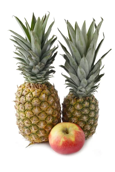 Apple a ananasu — Stock fotografie