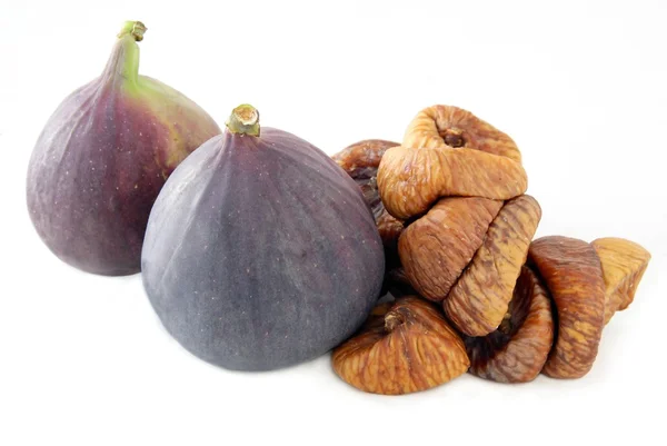 Fresh and dried figs — Stock Photo, Image