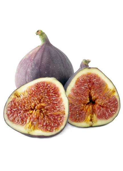 Fresh raw lila figs — Stock Photo, Image