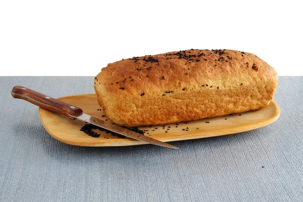 Vekni házi kenyér, édeskömény — Stock Fotó