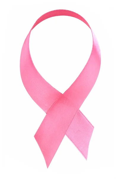 Awarenesse różowa wstążka — Zdjęcie stockowe