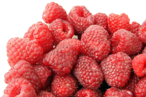 Red sweet raspberries — Stock Photo, Image