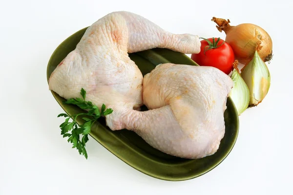 Pernas de frango frescas — Fotografia de Stock