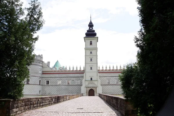 Castelo renascentista em Krasiczyn — Fotografia de Stock