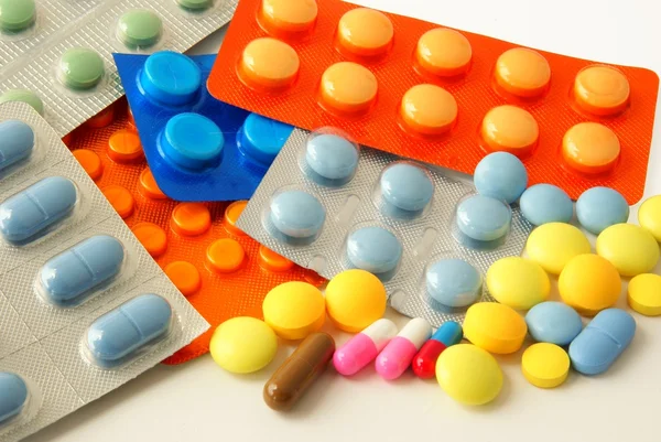 Multicolor geneesmiddelen — Stockfoto