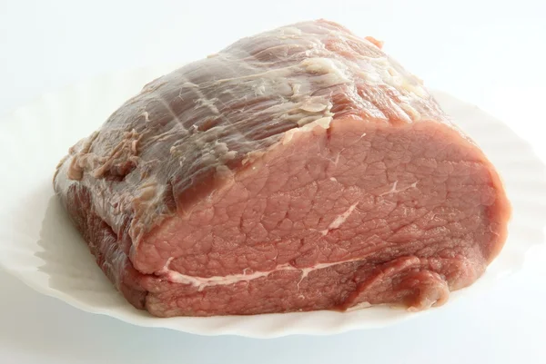 Viande de bœuf rouge crue — Photo