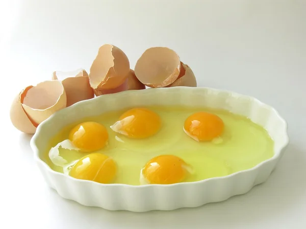 Eieren van kippen — Stockfoto