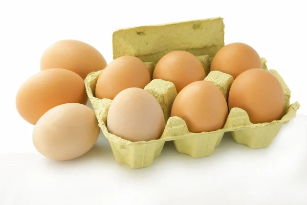 Verschillende eieren — Stockfoto