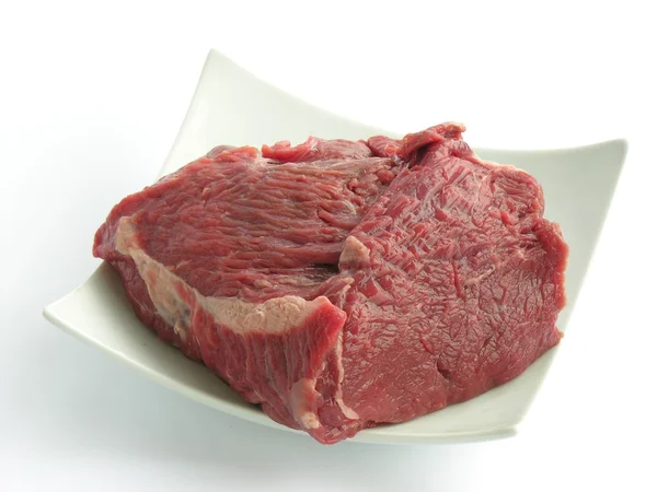 Carne di manzo rosso crudo — Foto Stock
