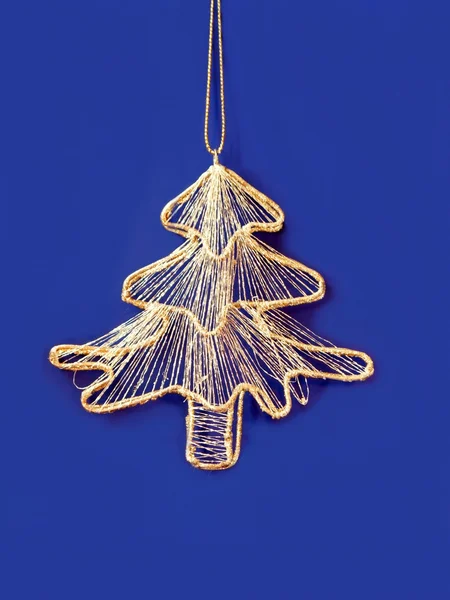 Hojalata para árbol de Navidad — Foto de Stock
