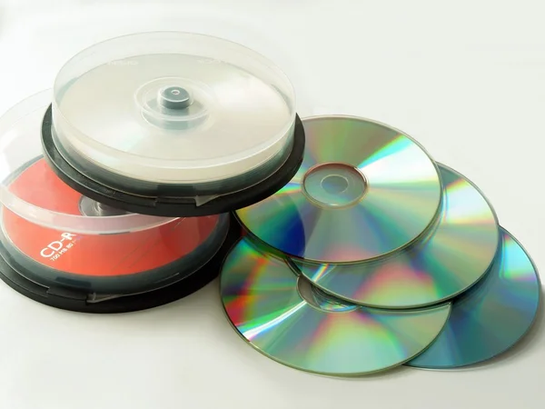 Discos CD-R — Fotografia de Stock