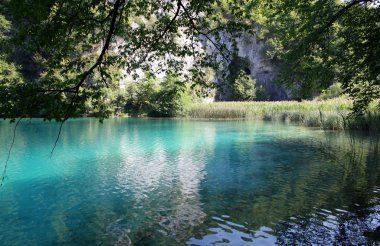 sakinlik ve Hırvatistan milli park plitvice güzelliği