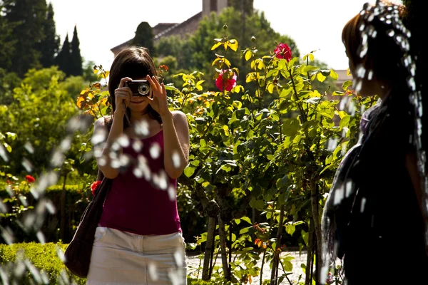 Snap em Alhambra — Fotografia de Stock