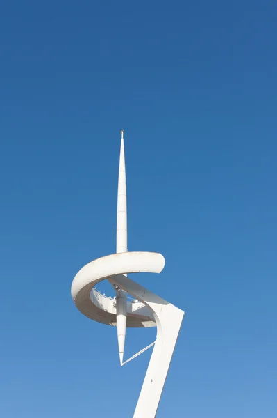 stock image Calatrava's telecommunications tower close-up