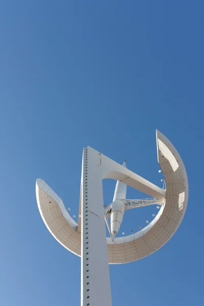 Calatravas telekommunikation tornet närbild — Stockfoto