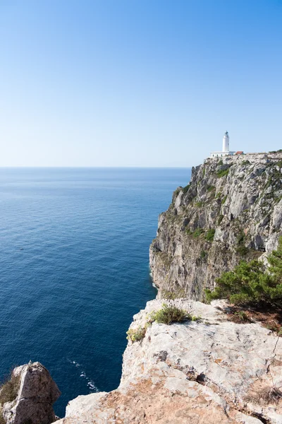 Leuchtturm von Formentera lizenzfreie Stockbilder