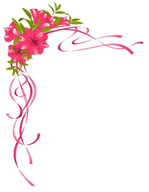 Beautiful Lily design element clipart