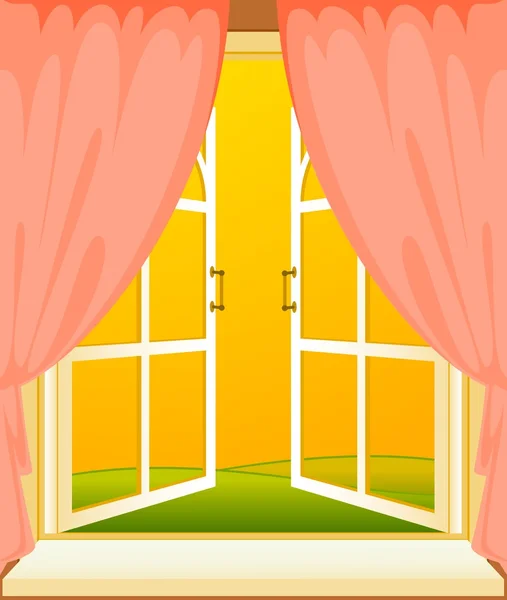Fasad av hus med fönster — Stockfoto