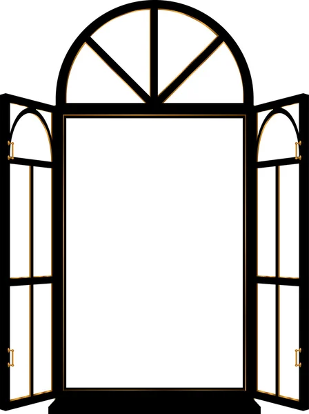 The Wood window — Stock Photo, Image