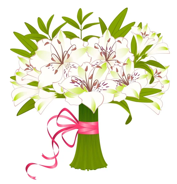 Hermoso ramo de Lily — Foto de Stock