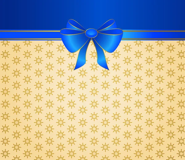 Weihnachtsbänder dekoriert Hintergrund mit Schleife — Stockfoto