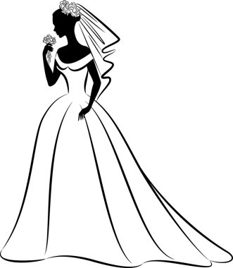 Vintage fashion clipart