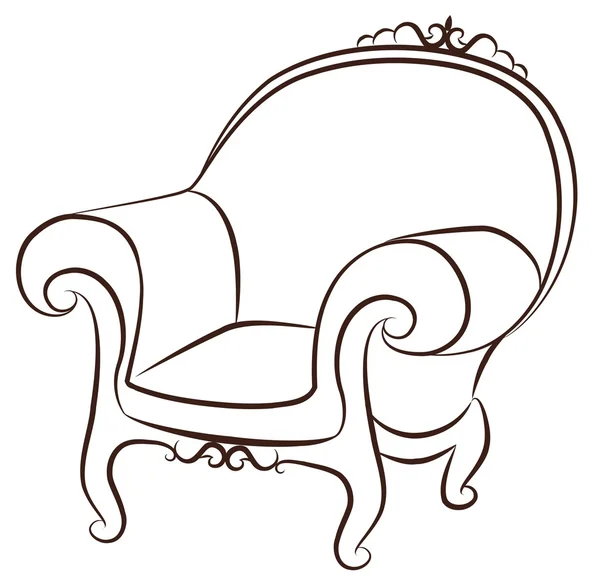 Винтажная мебель — стоковый вектор