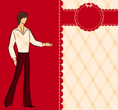 Vintage fashion clipart