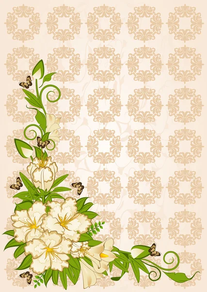 Vintage tapestry background. — Stock Vector