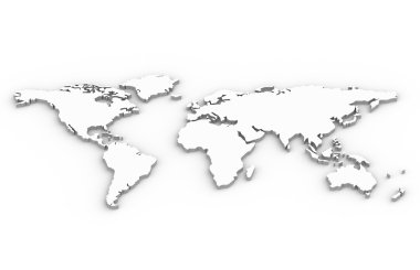World Map. clipart