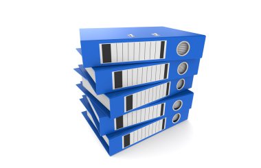 Pile of Binders clipart