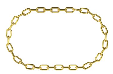 Gold Chain clipart