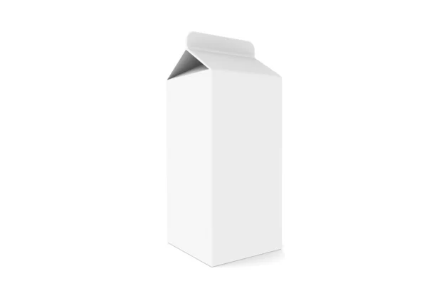 Κουτί από χαρτόνι γάλακτος — Φωτογραφία Αρχείου