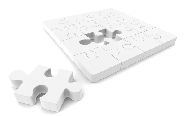 Jigsaw pieza — Foto de Stock