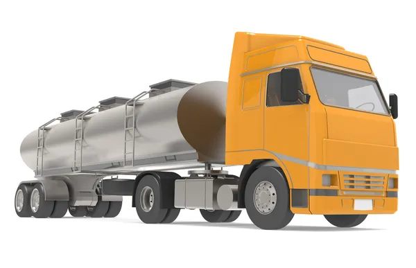 Tanker vrachtwagen — Stockfoto