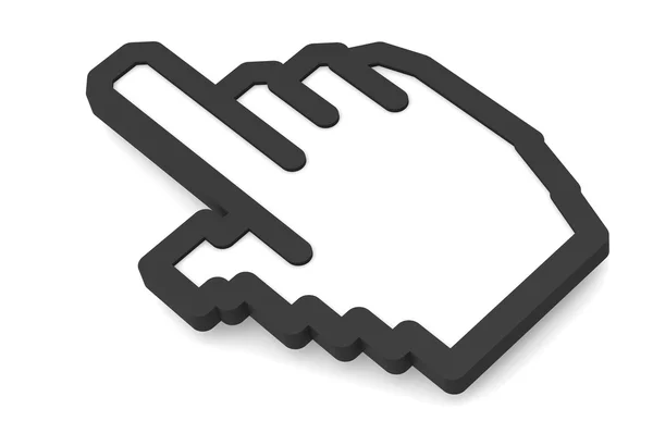 Hand icon 2011 — Stock Photo, Image