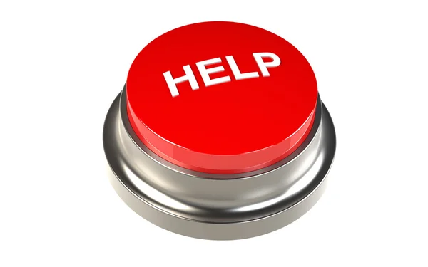 stock image Button for Help