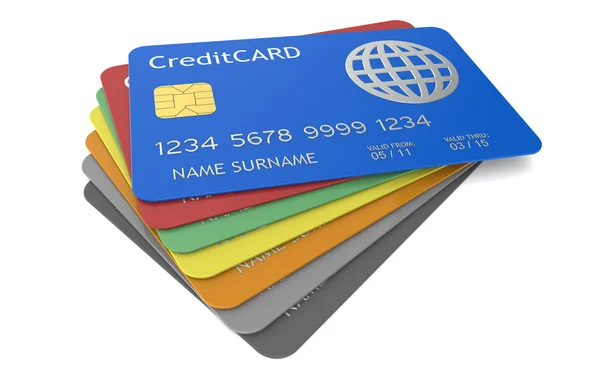 Tarjetas de crédito —  Fotos de Stock