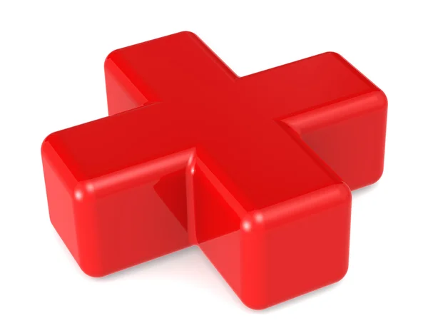 Cruz Roja — Foto de Stock