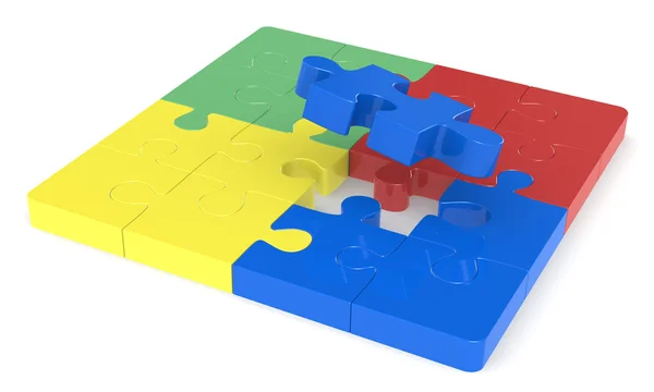 SEO. Puzzle — Stock Photo, Image