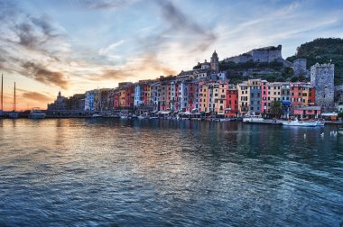 Seaport of Portovenere clipart