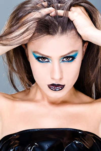 Maquiagem glamourosa — Fotografia de Stock