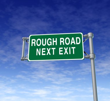 Rough road clipart