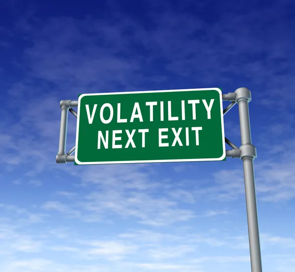 Volatiliteit — Stockfoto