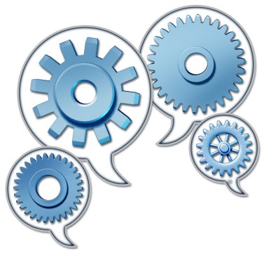 Business networking clipart