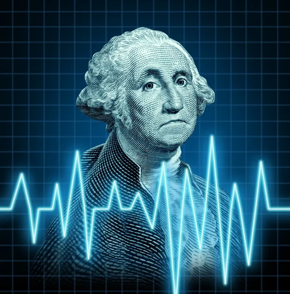 Gesundheit der US-Wirtschaft — Stockfoto