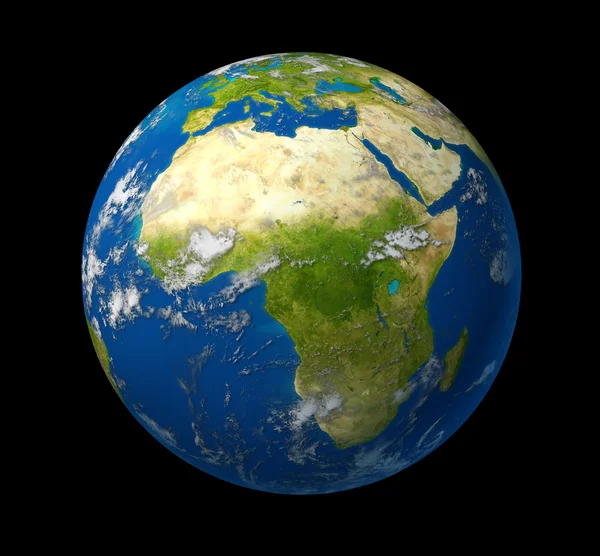 Africa earth planet — Stock Photo, Image