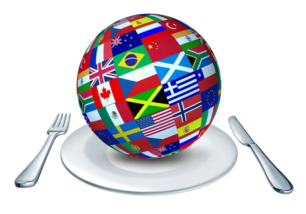 World cuisine — Stock Photo, Image